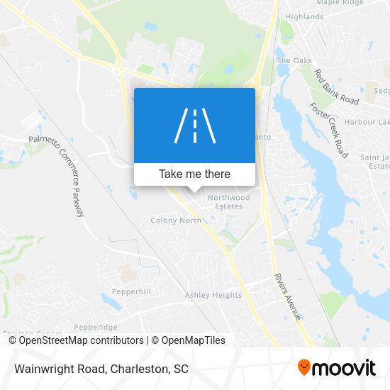 Mapa de Wainwright Road