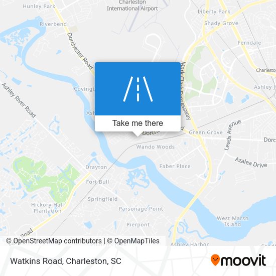 Mapa de Watkins Road