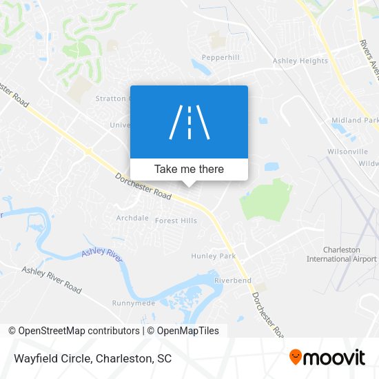 Wayfield Circle map