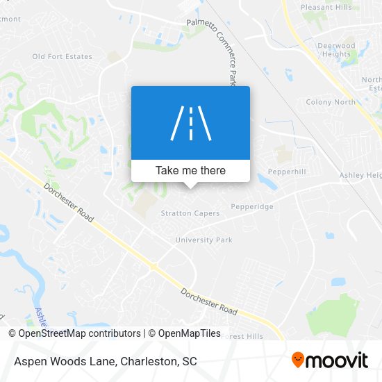 Mapa de Aspen Woods Lane