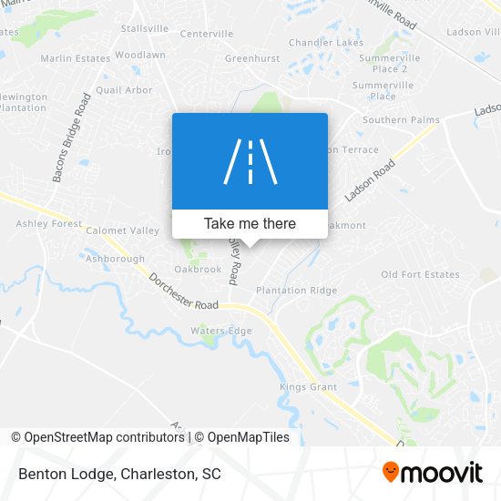 Mapa de Benton Lodge