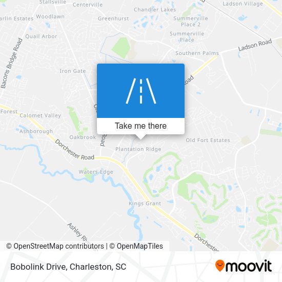 Mapa de Bobolink Drive