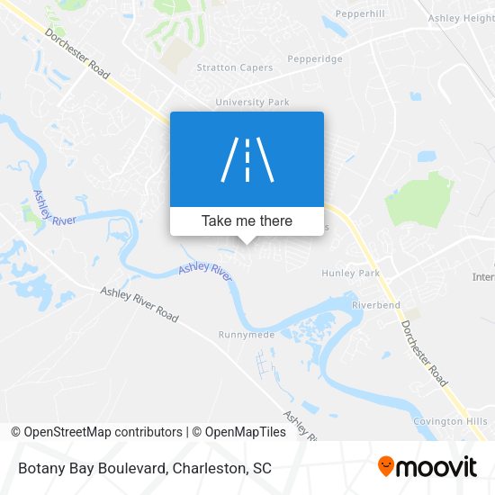 Mapa de Botany Bay Boulevard