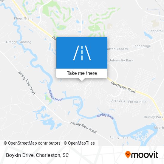 Boykin Drive map