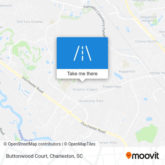 Mapa de Buttonwood Court