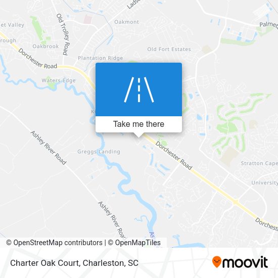 Charter Oak Court map