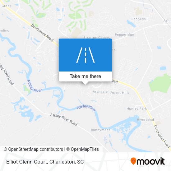 Mapa de Elliot Glenn Court