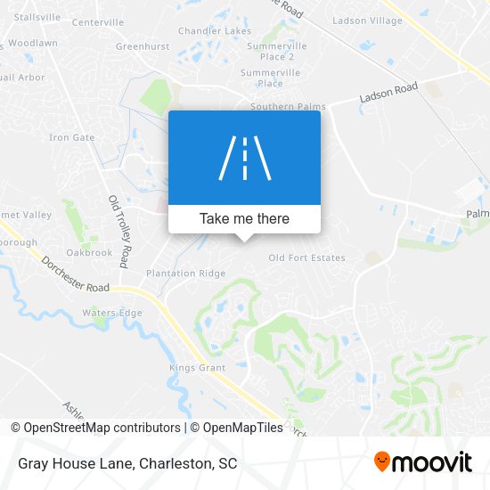 Gray House Lane map