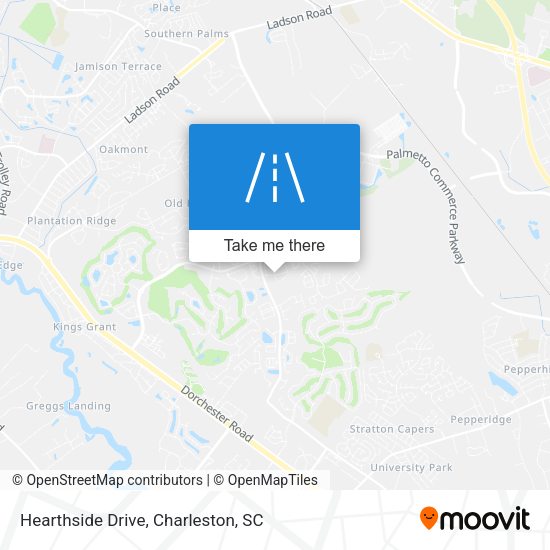 Hearthside Drive map