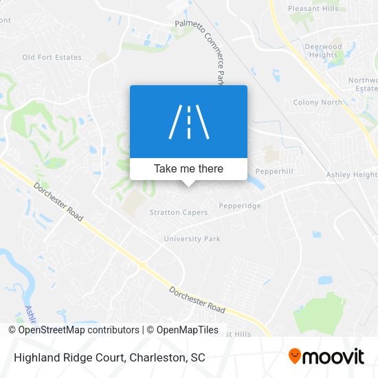 Highland Ridge Court map