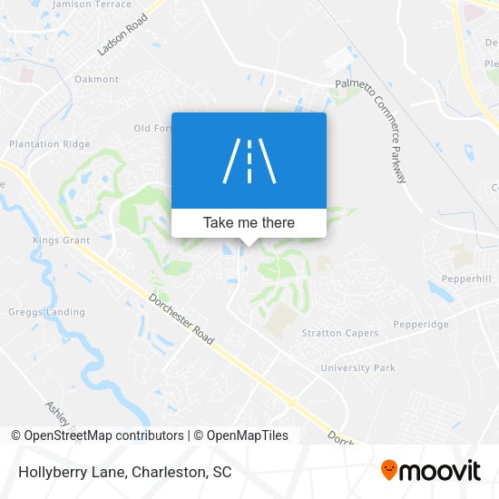 Hollyberry Lane map