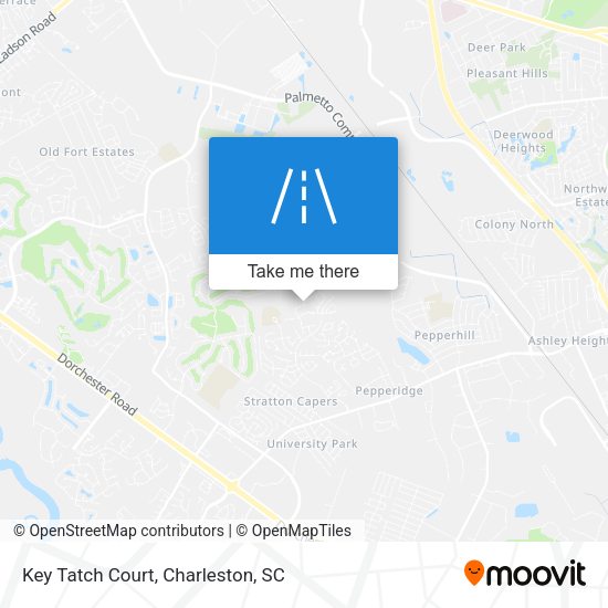 Key Tatch Court map