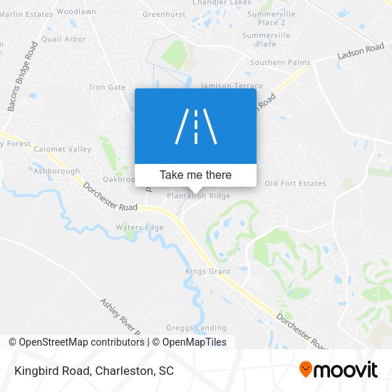 Mapa de Kingbird Road