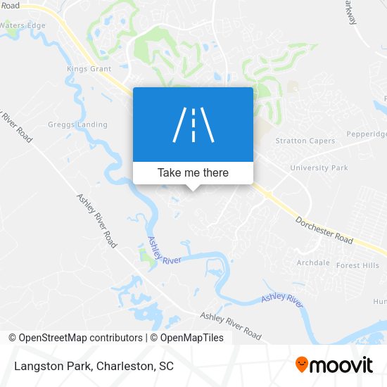 Mapa de Langston Park
