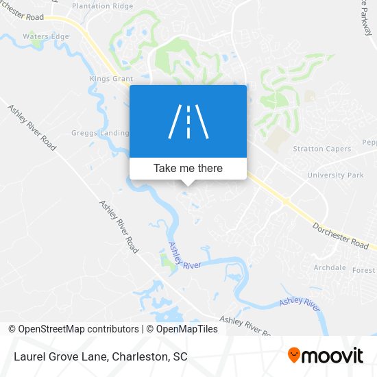 Mapa de Laurel Grove Lane