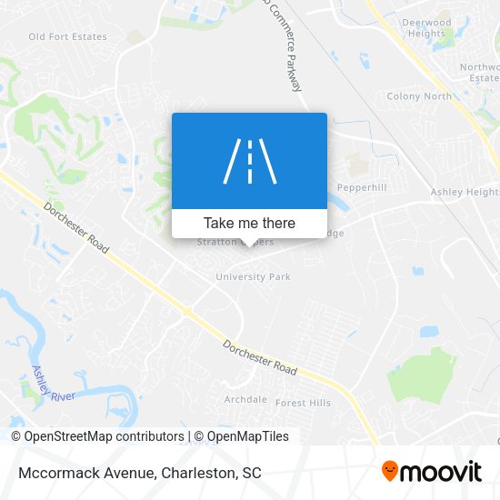 Mccormack Avenue map