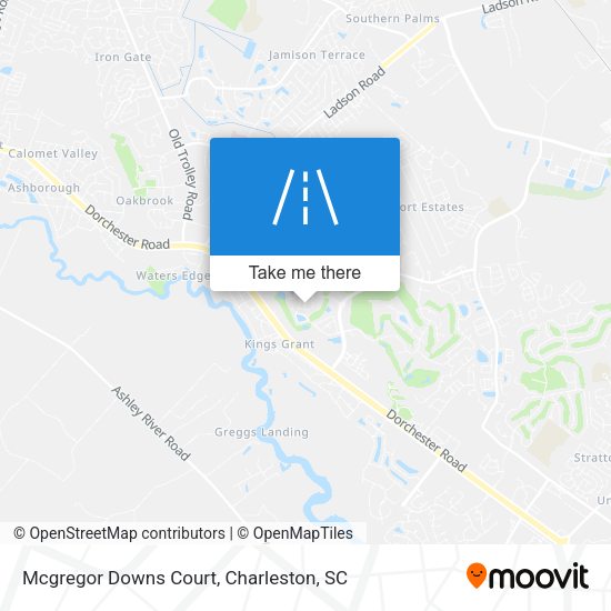 Mcgregor Downs Court map