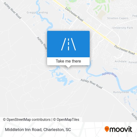 Mapa de Middleton Inn Road