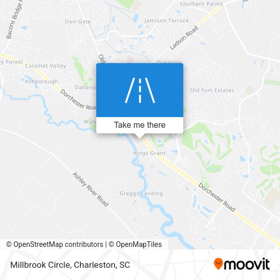 Mapa de Millbrook Circle