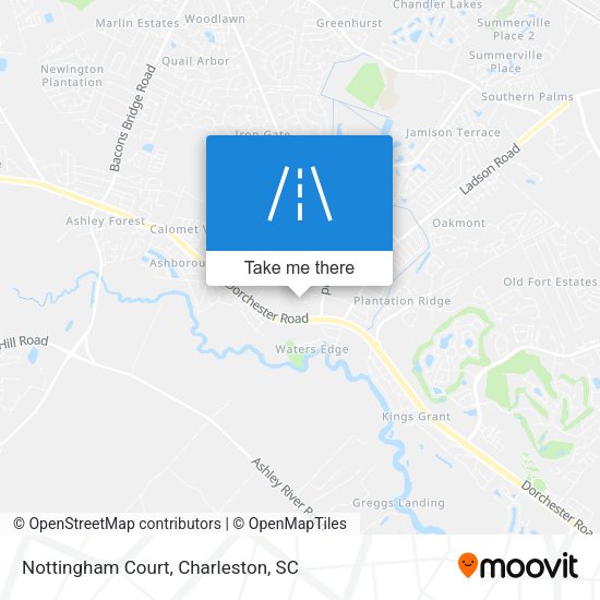 Nottingham Court map