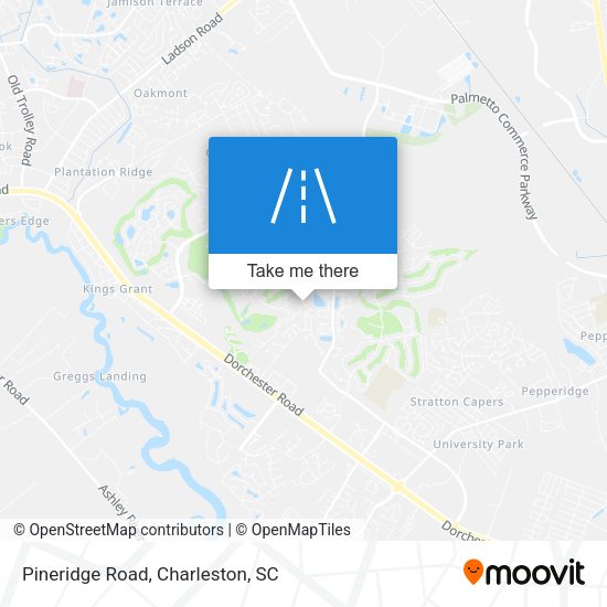 Mapa de Pineridge Road