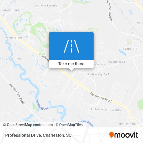 Professional Drive map