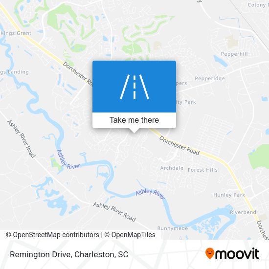 Remington Drive map