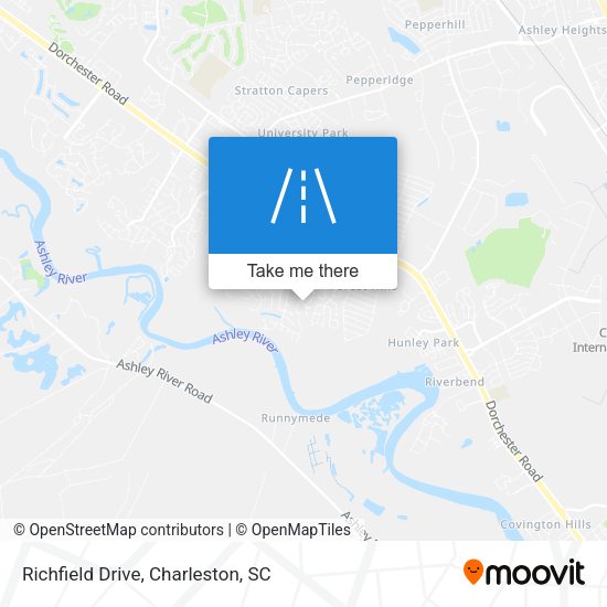Richfield Drive map