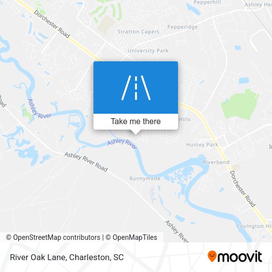 Mapa de River Oak Lane