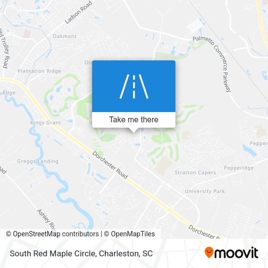 South Red Maple Circle map