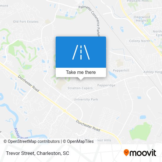 Mapa de Trevor Street
