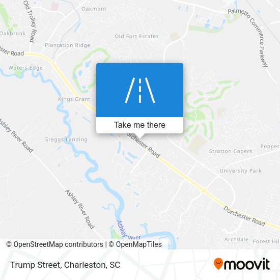 Trump Street map