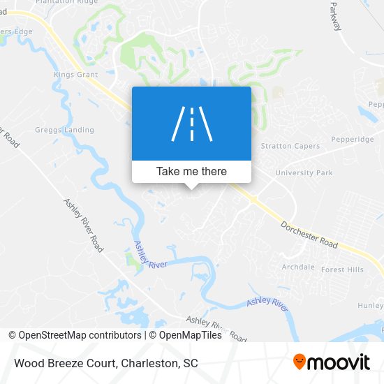 Mapa de Wood Breeze Court