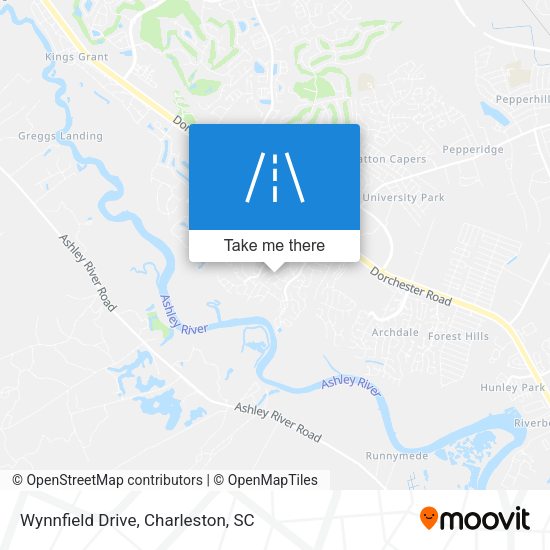 Wynnfield Drive map