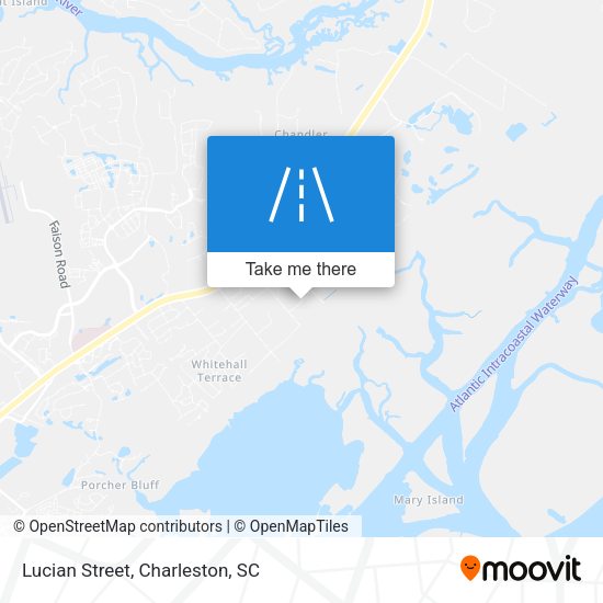 Mapa de Lucian Street