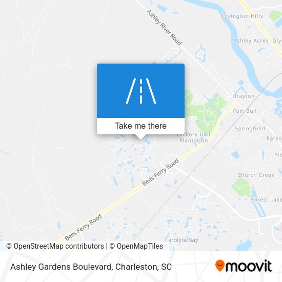 Ashley Gardens Boulevard map