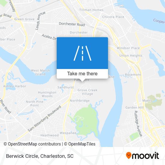 Mapa de Berwick Circle
