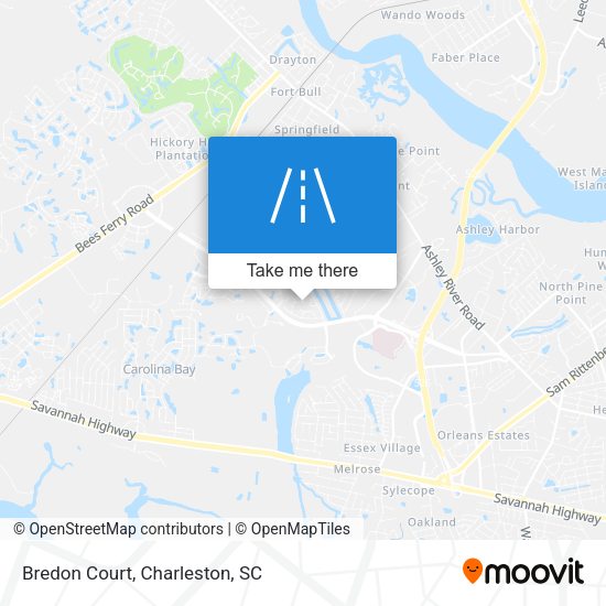 Bredon Court map