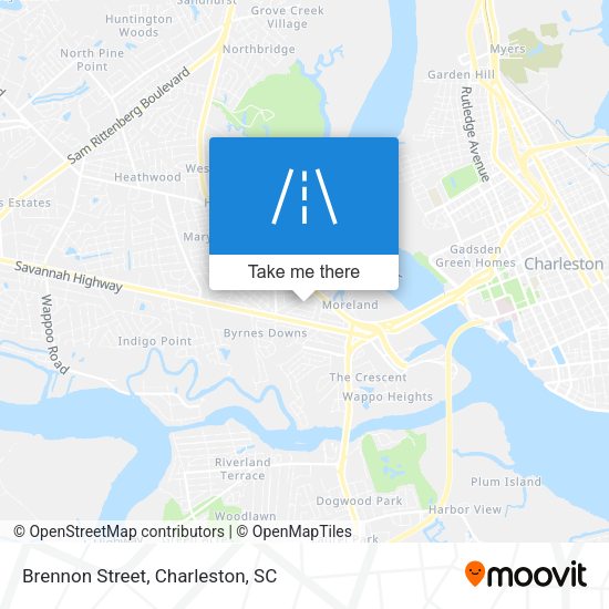 Mapa de Brennon Street