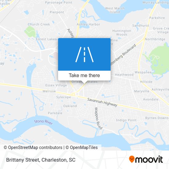 Brittany Street map
