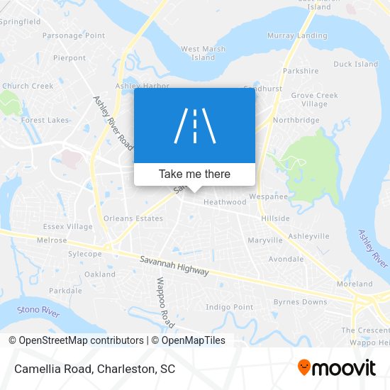 Mapa de Camellia Road
