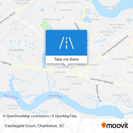 Castlegate Court map