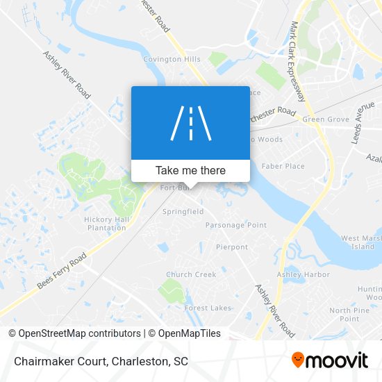 Chairmaker Court map