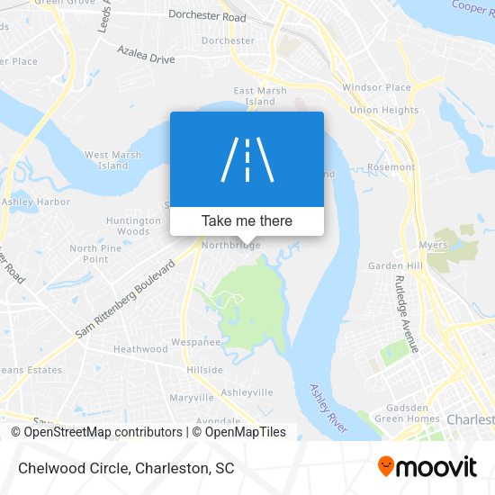 Chelwood Circle map
