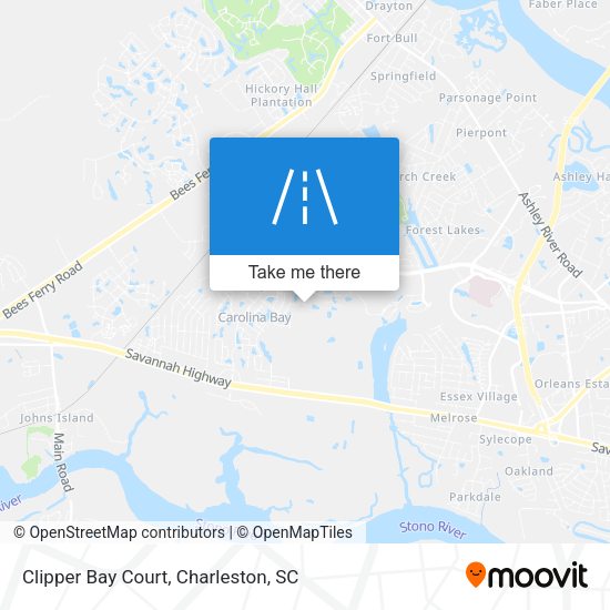 Mapa de Clipper Bay Court