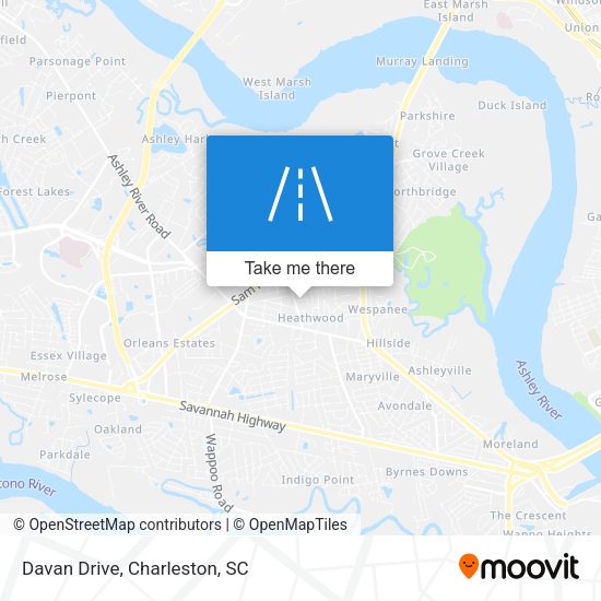 Mapa de Davan Drive