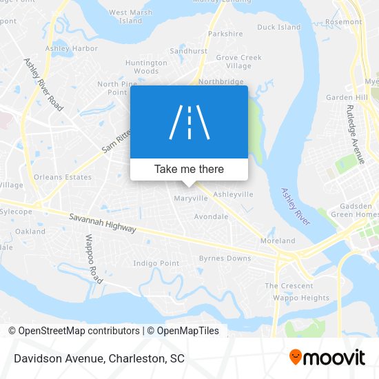 Davidson Avenue map