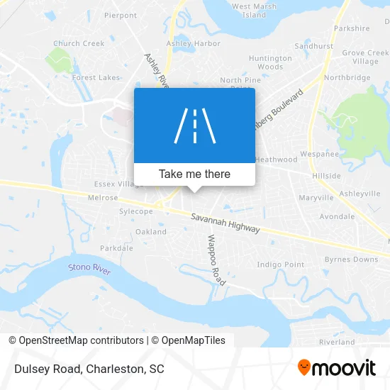 Mapa de Dulsey Road