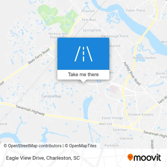 Eagle View Drive map