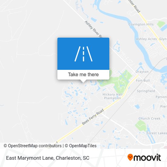 Mapa de East Marymont Lane